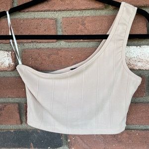 Tam off the shoulder crop top